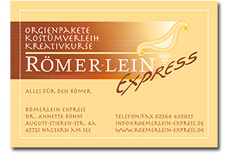 Roemerlein Express Visitenkarte