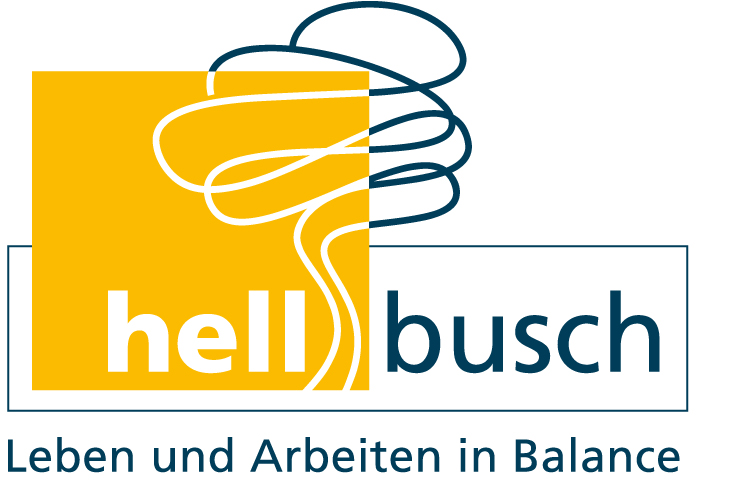 Logo Hellbusch, Leben und arbeiten in Balance